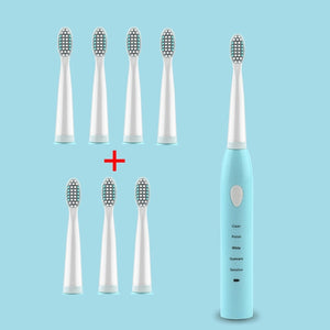 Powerful Ultrasonic Sonic Electric Toothbrush USB Charge Rechargeable Tooth Brushes Washable Electronic Whitening Teeth Brush