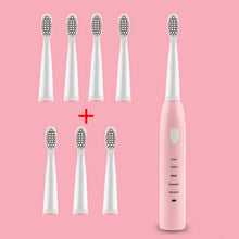 Load image into Gallery viewer, Powerful Ultrasonic Sonic Electric Toothbrush USB Charge Rechargeable Tooth Brushes Washable Electronic Whitening Teeth Brush
