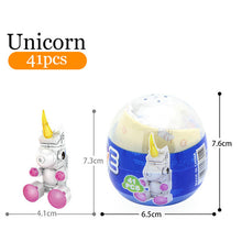 Load image into Gallery viewer, Animal Egg Twisting Series Dog Rooster Rhinoceros Dinosaur Tiger and Rabbit Assembly Building Block Children&#39;s Toys